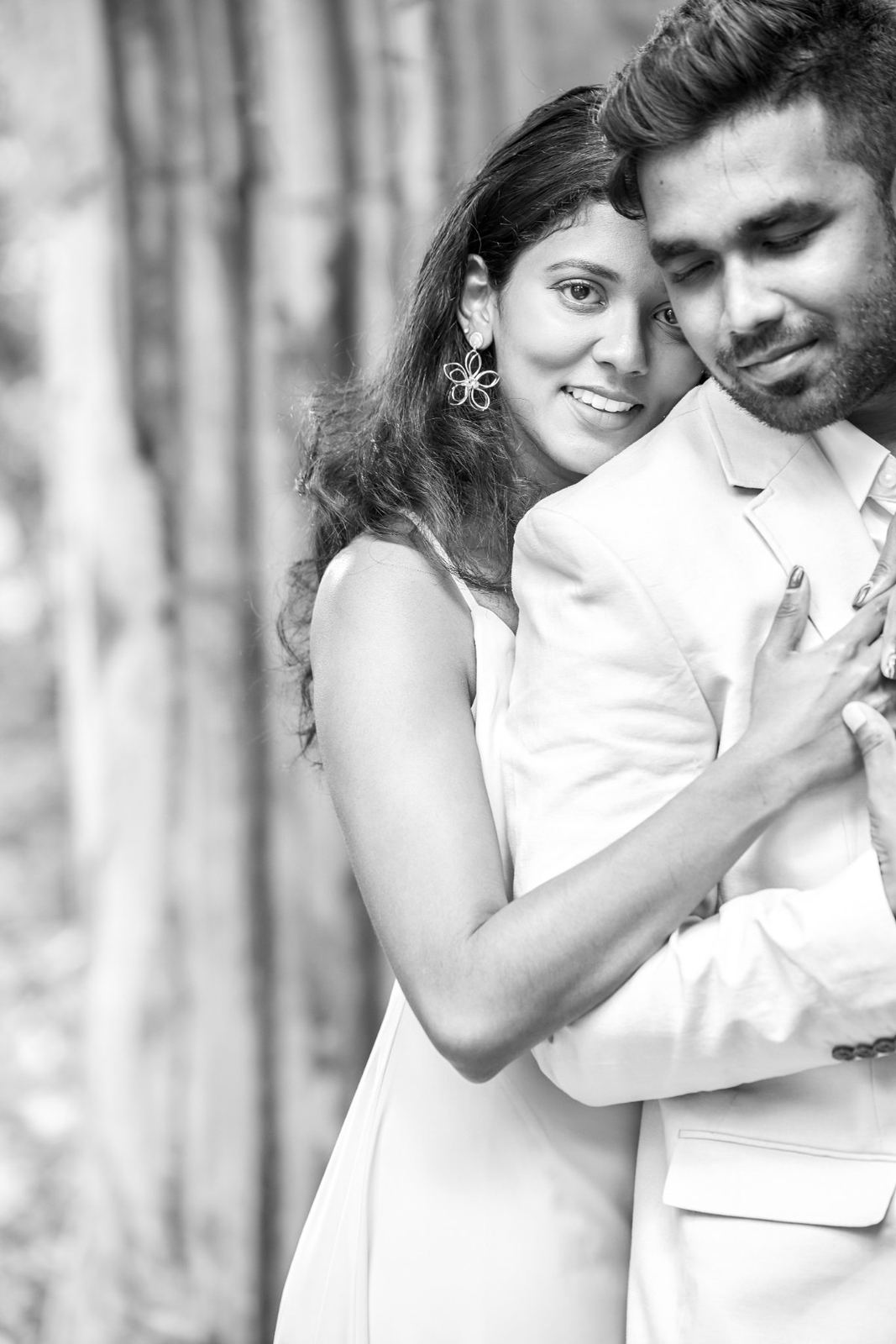 Aswanee & Pravin pre-wedding shoot at Tower Bridge — pre-wedding photography by Heston Photo
