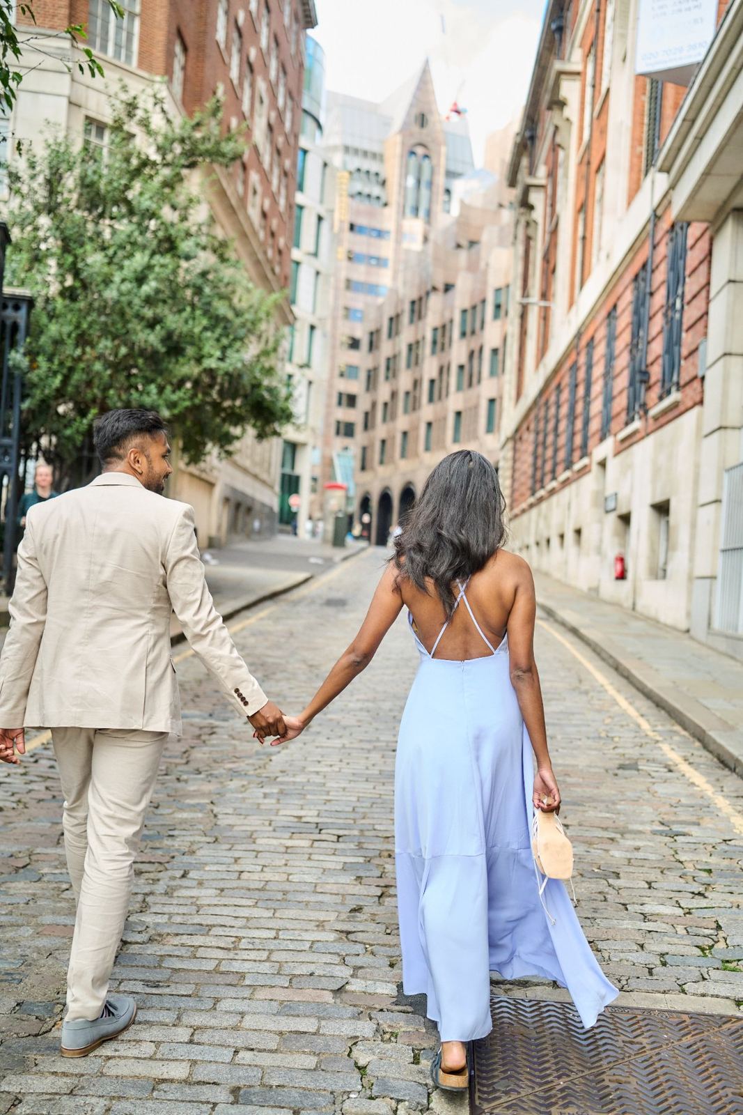 Aswanee & Pravin pre-wedding shoot at Tower Bridge — pre-wedding photography by Heston Photo