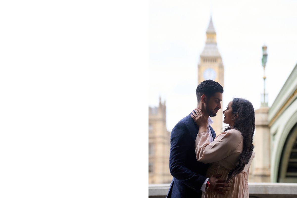 Jagroop & Parmesh pre-wedding shoot at Central London — pre-wedding photography by Heston Photo