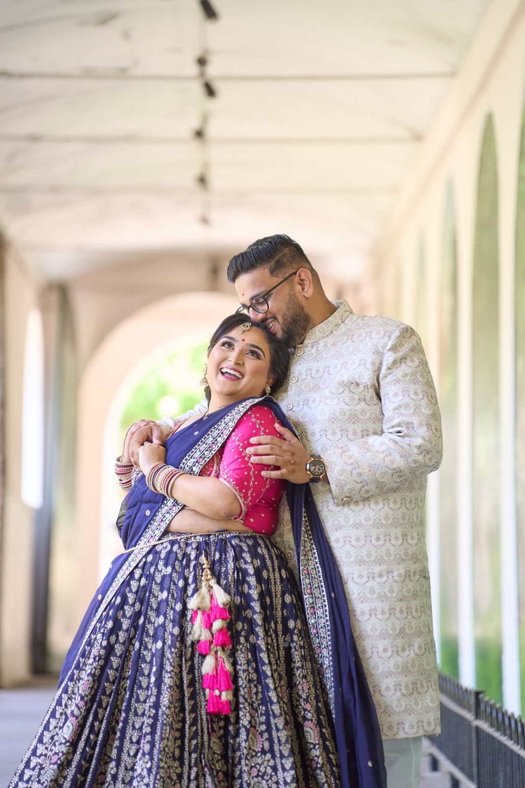 Jayen & Dhruvi pre-wedding shoot at Holland Park — pre-wedding photography by Heston Photo