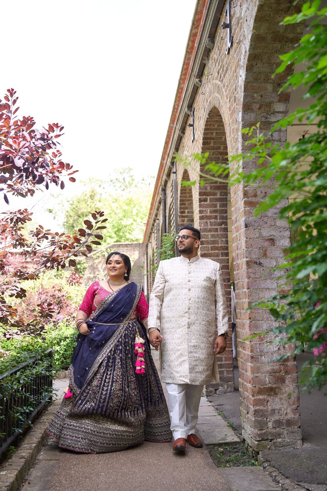 Jayen & Dhruvi pre-wedding shoot at Holland Park — pre-wedding photography by Heston Photo