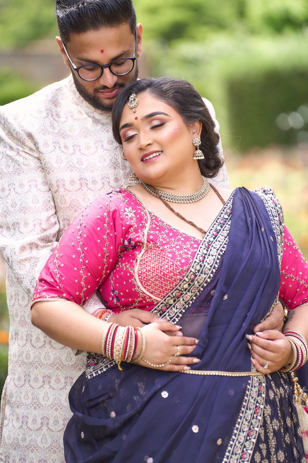 Jayen & Dhruvi pre-wedding shoot at Holland Park — pre-wedding photography by Heston Photo