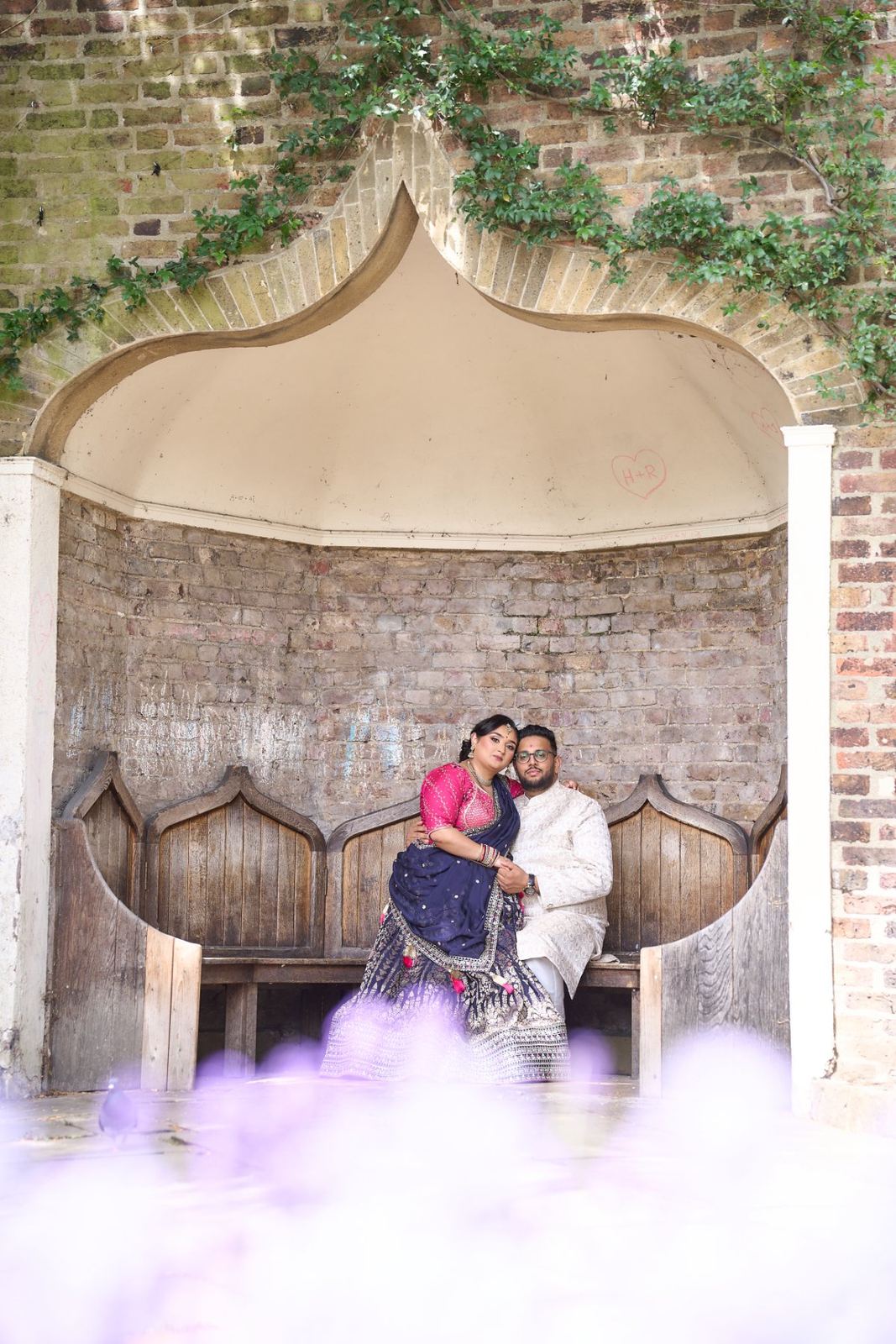 Jayen & Dhruvi pre-wedding shoot at Holland Park — pre-wedding photography by Heston Photo