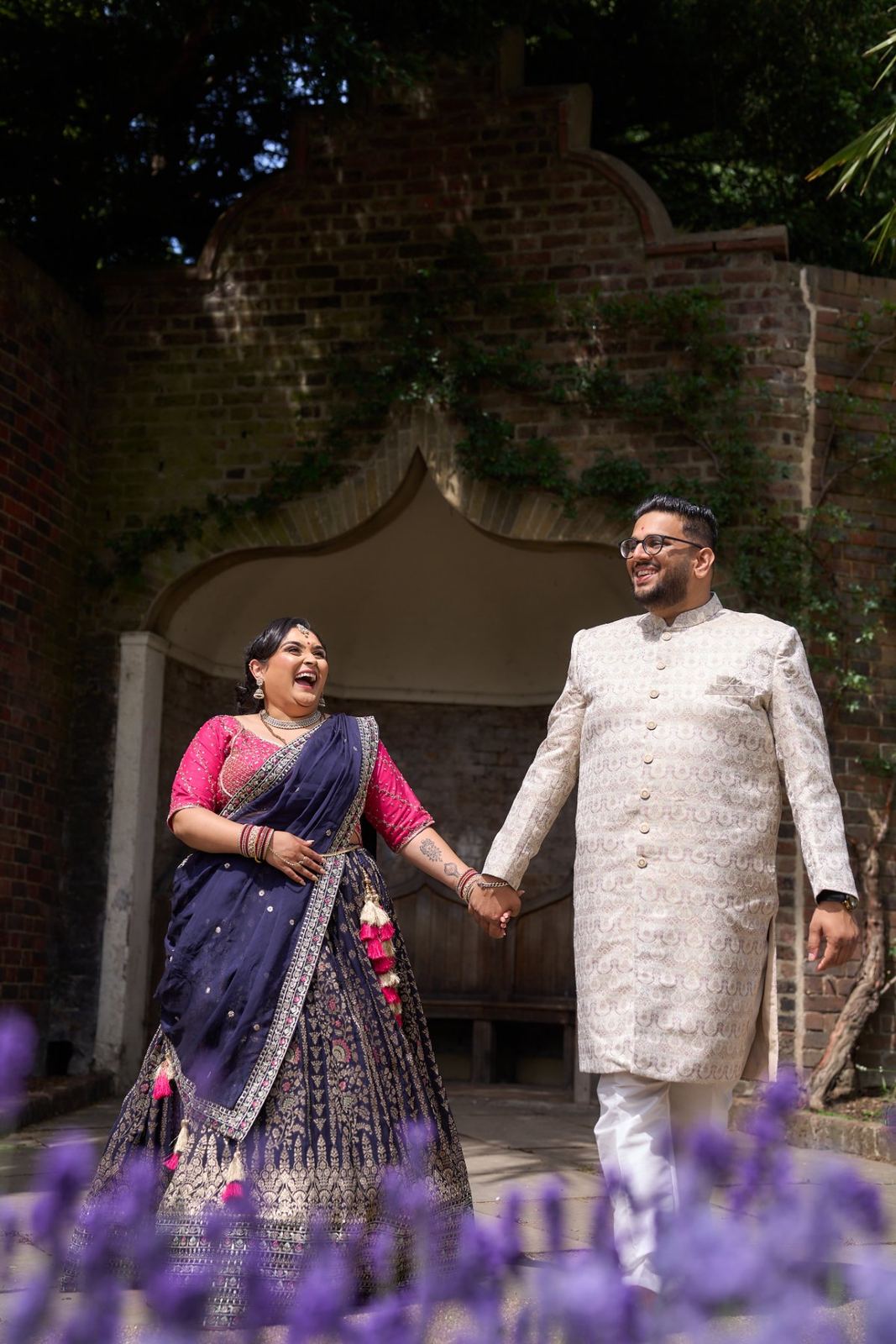 Jayen & Dhruvi pre-wedding shoot at Holland Park — pre-wedding photography by Heston Photo