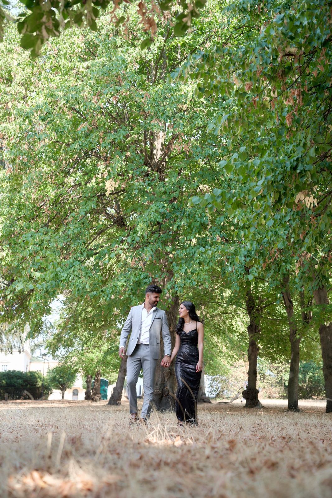 Karishma & Asheesh pre-wedding shoot at Chiswick House — pre-wedding photography by Heston Photo