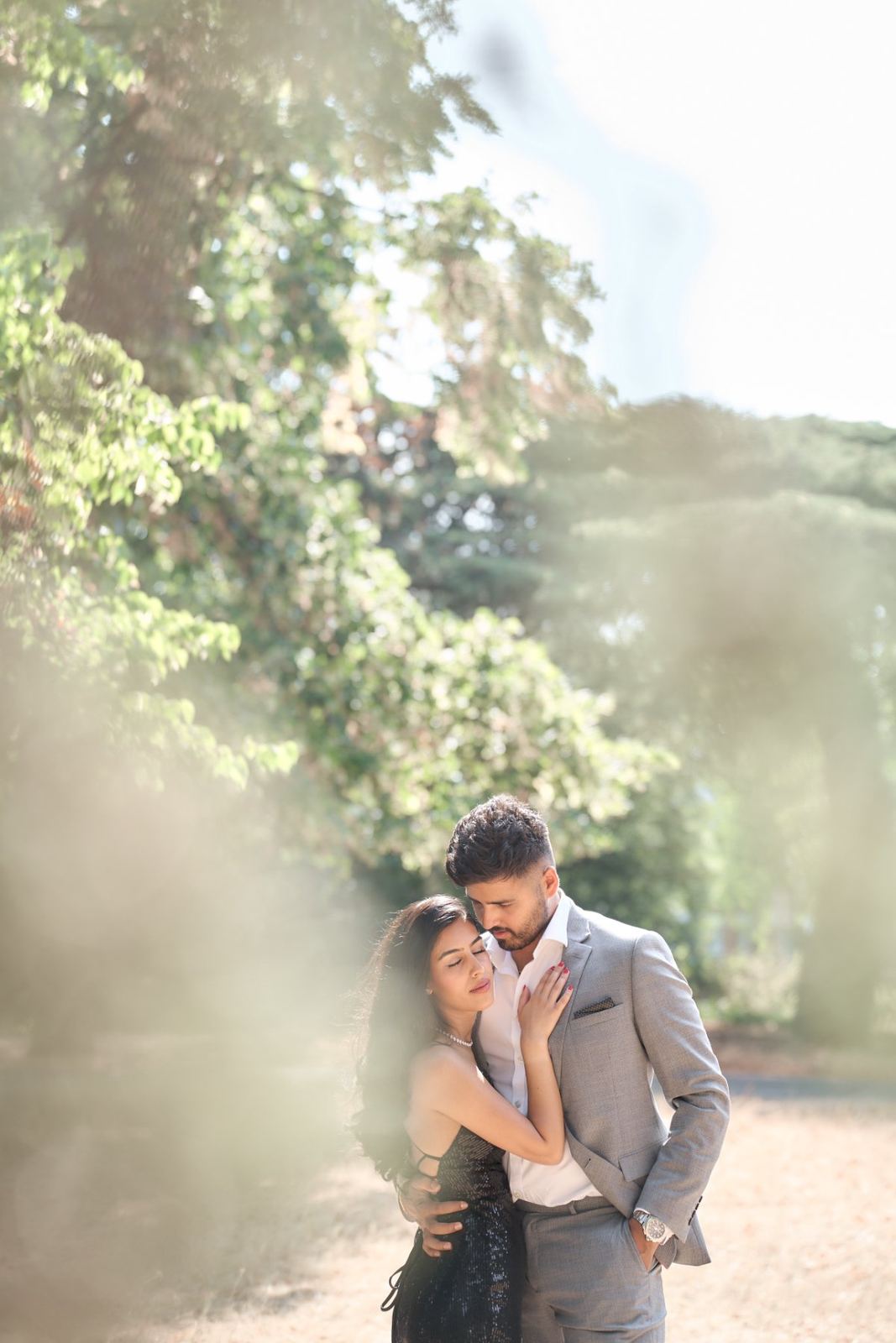 Karishma & Asheesh pre-wedding shoot at Chiswick House — pre-wedding photography by Heston Photo