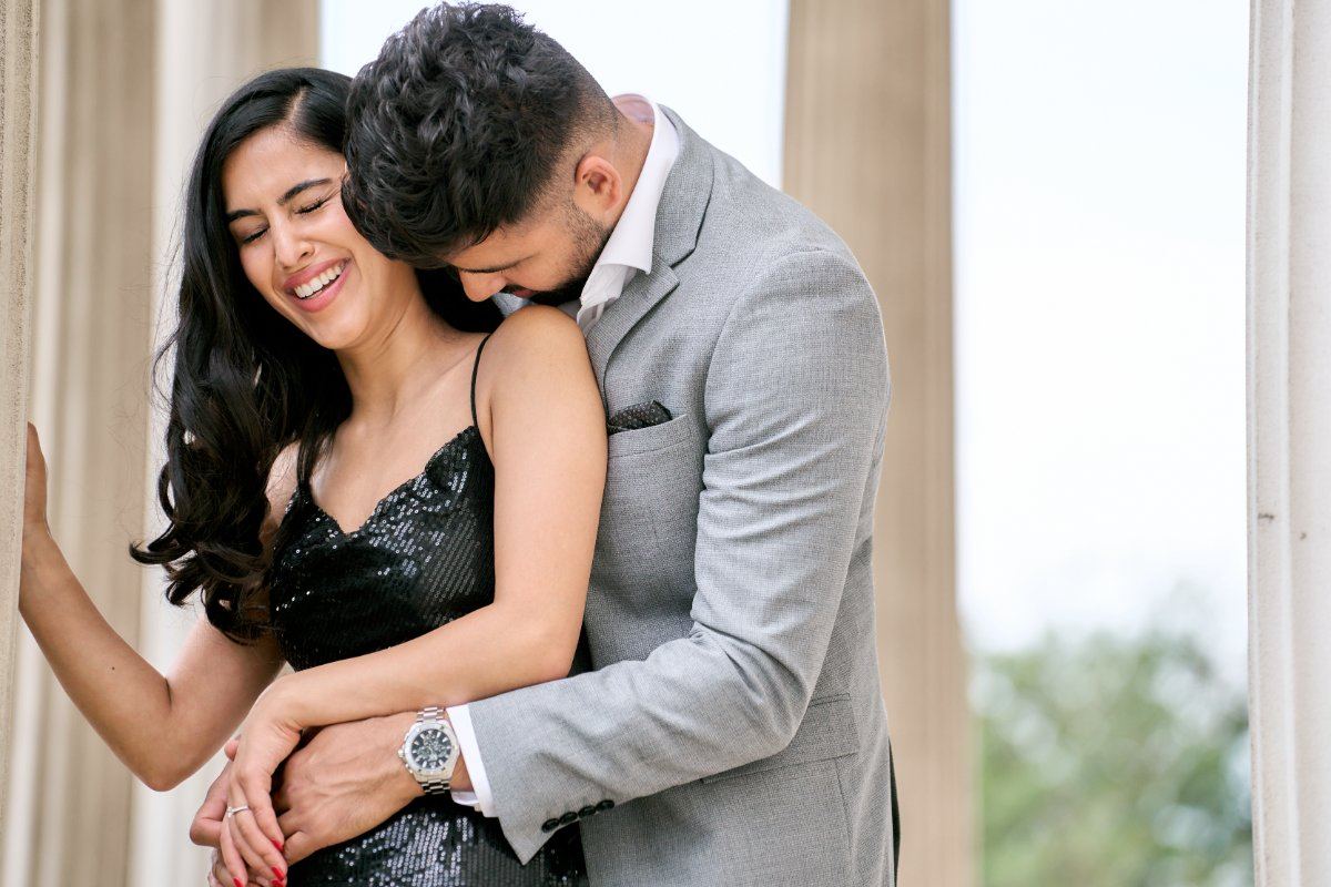 Karishma & Asheesh pre-wedding shoot at Chiswick House — pre-wedding photography by Heston Photo