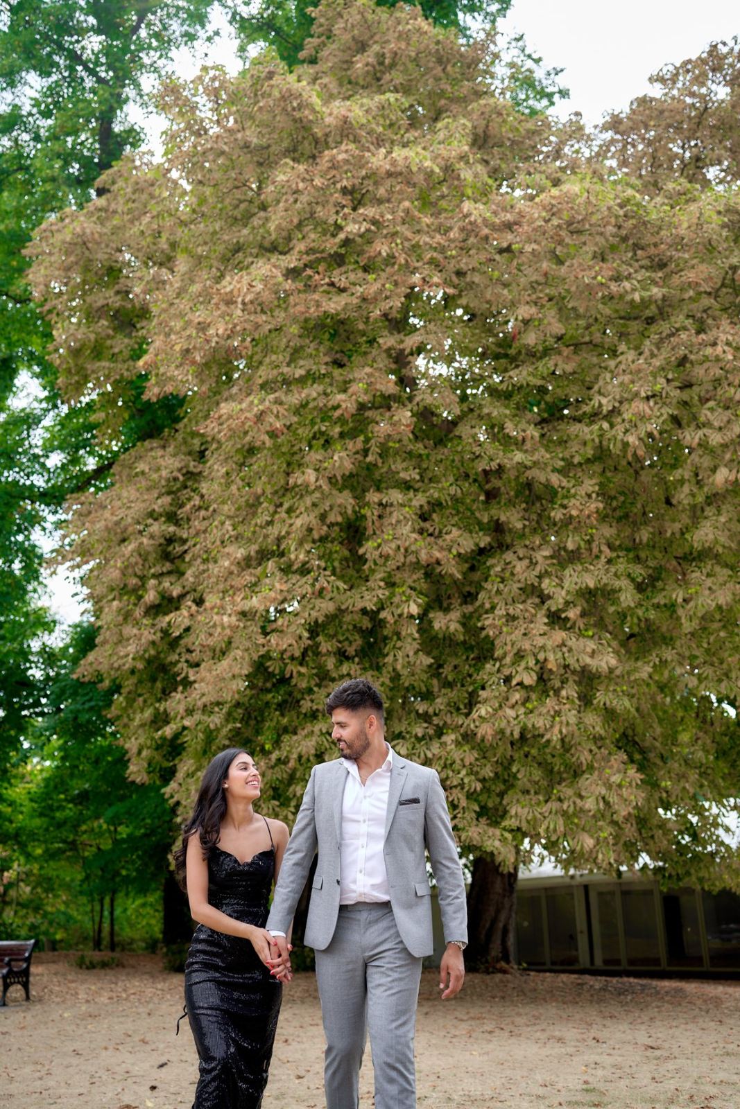 Karishma & Asheesh pre-wedding shoot at Chiswick House — pre-wedding photography by Heston Photo