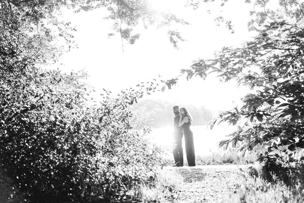 Sarina & Amardeep pre-wedding shoot at Virginia Waters — pre-wedding photography by Heston Photo