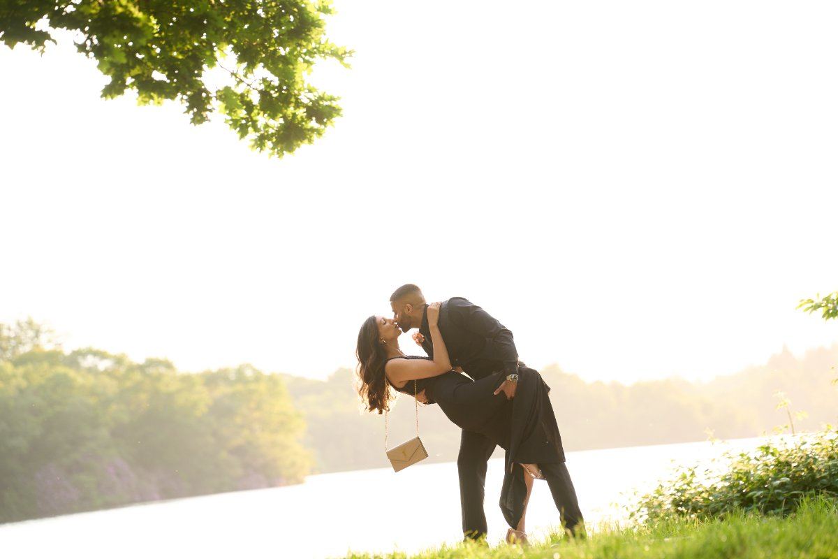 Sarina & Amardeep pre-wedding shoot at Virginia Waters — pre-wedding photography by Heston Photo