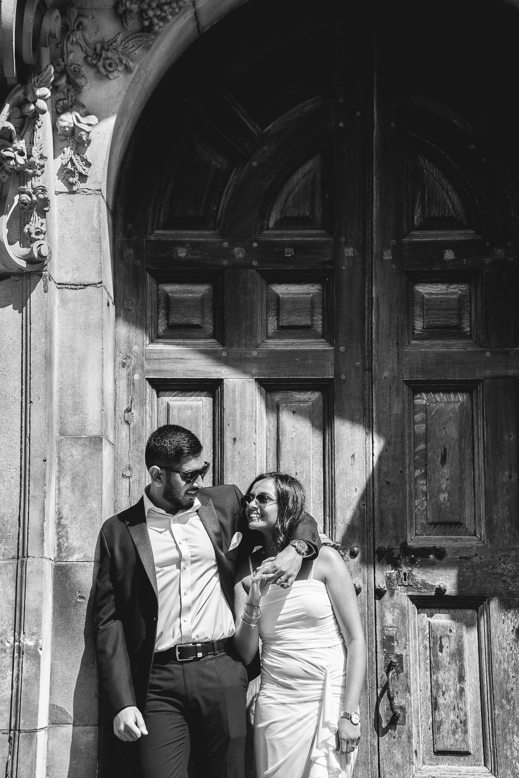 Valisha & Priyesh pre-wedding shoot at St Paul's Cathedral — pre-wedding photography by Heston Photo