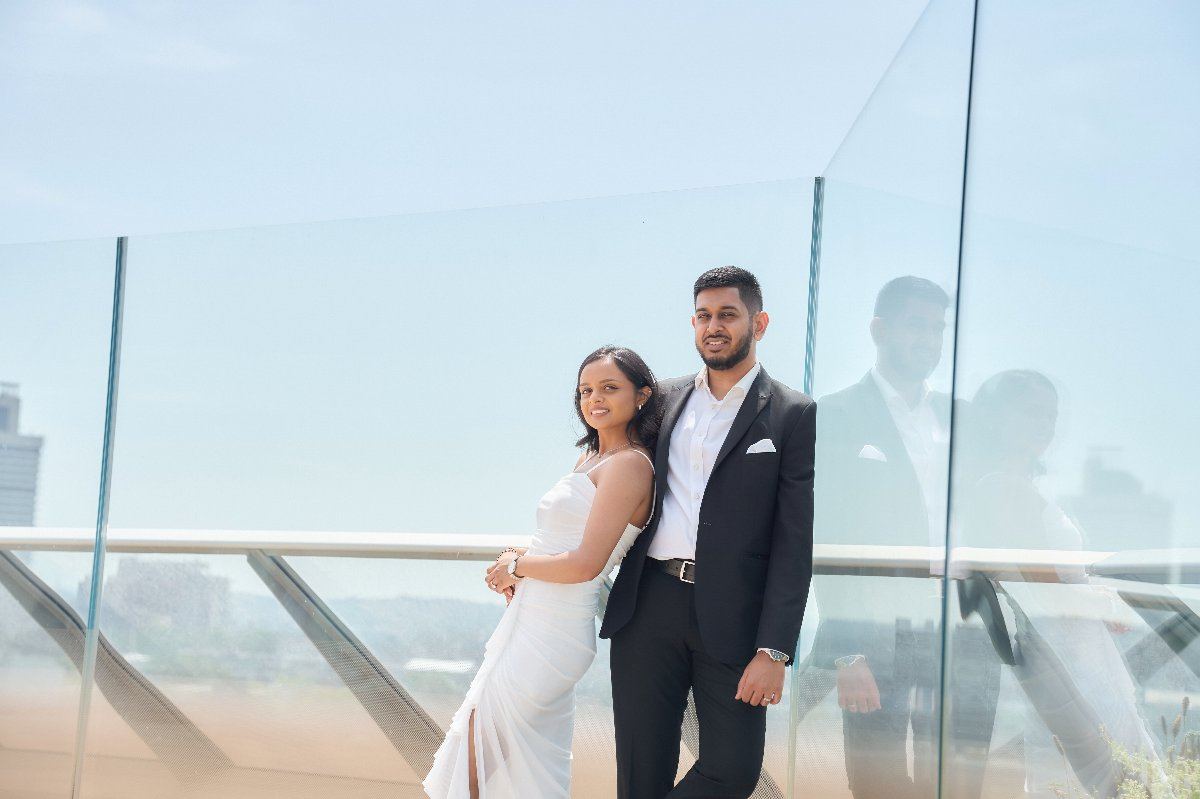 Valisha & Priyesh pre-wedding shoot at St Paul's Cathedral — pre-wedding photography by Heston Photo