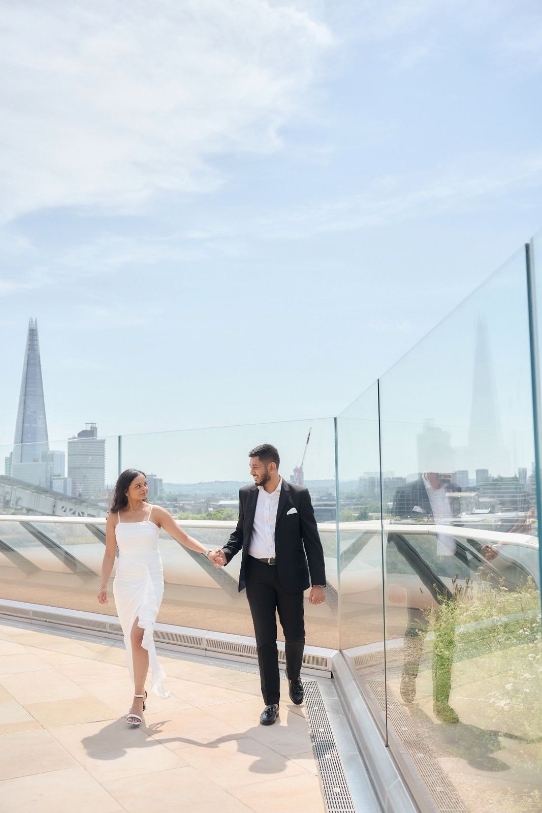 Valisha & Priyesh pre-wedding shoot at St Paul's Cathedral — pre-wedding photography by Heston Photo
