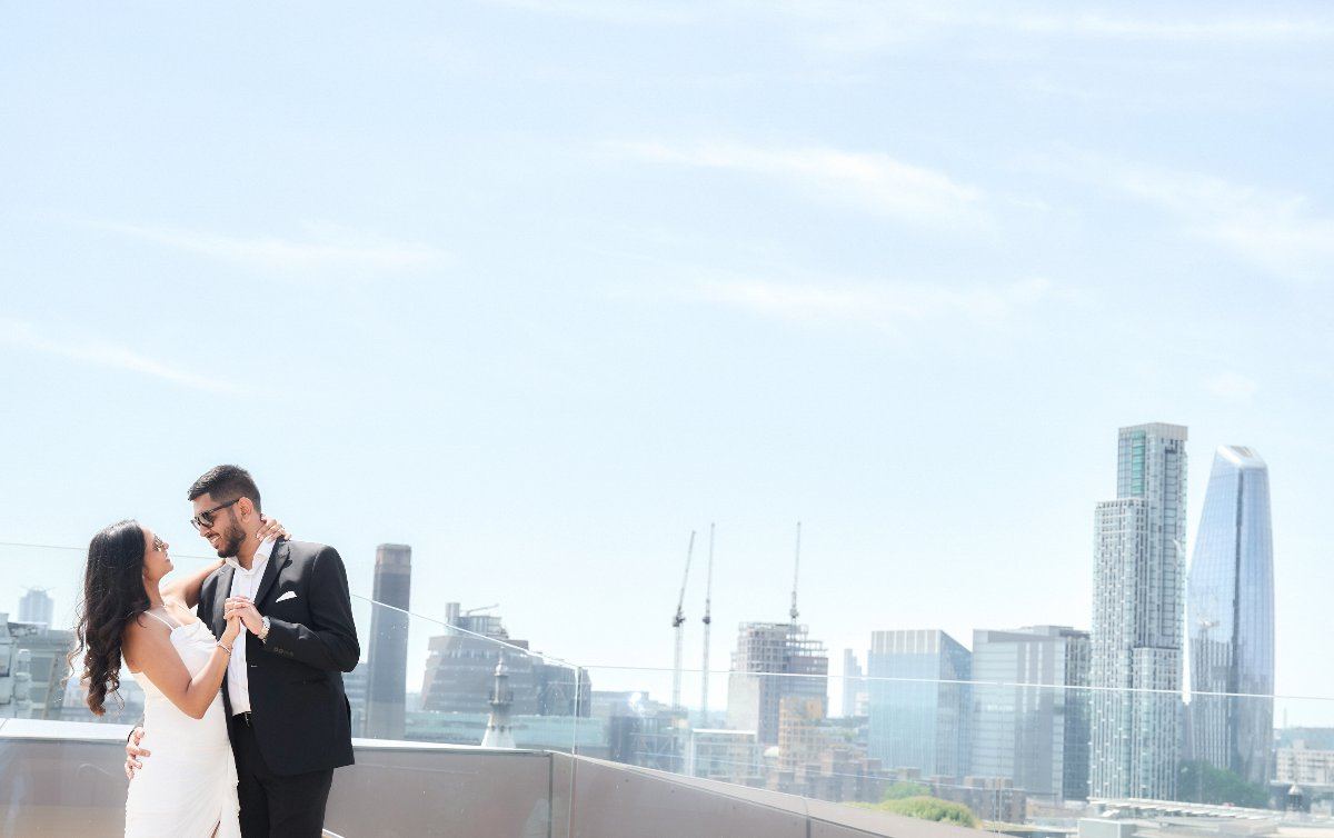 Valisha & Priyesh pre-wedding shoot at St Paul's Cathedral — pre-wedding photography by Heston Photo
