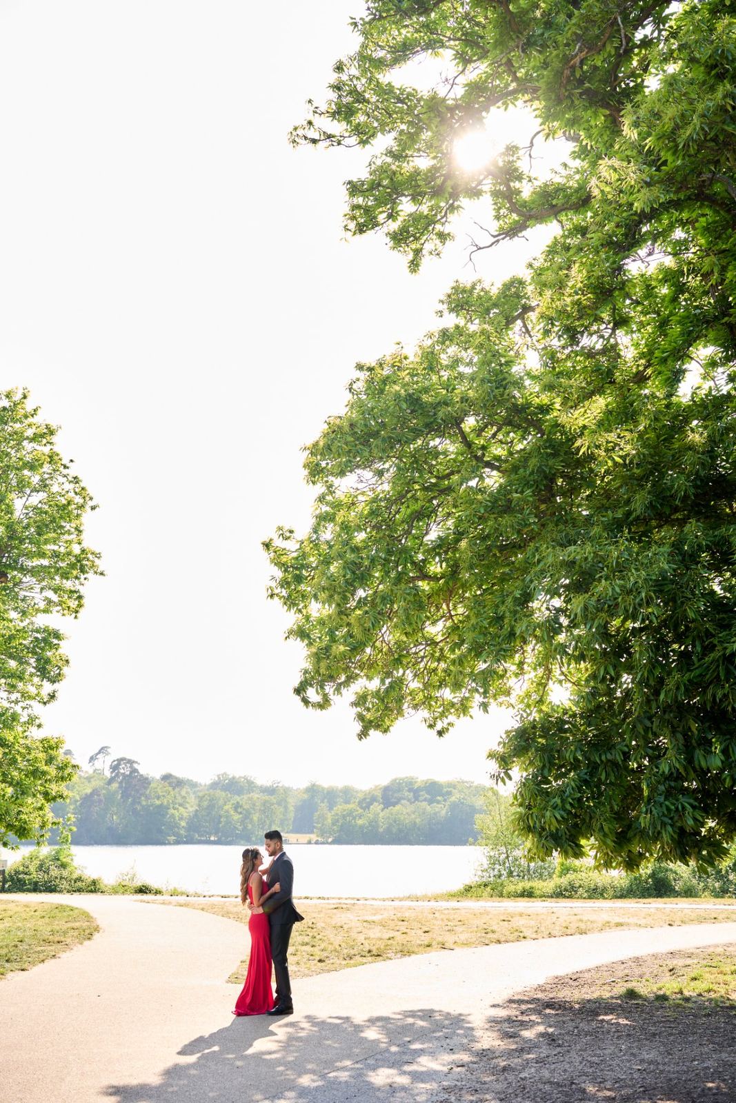 Vijay & Umisha pre-wedding shoot at Virginia Waters — pre-wedding photography by Heston Photo