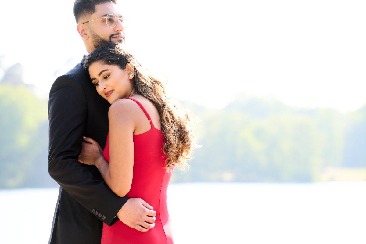 Vijay & Umisha pre-wedding shoot at Virginia Waters — pre-wedding photography by Heston Photo