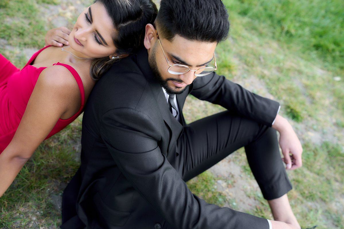 Vijay & Umisha pre-wedding shoot at Virginia Waters — pre-wedding photography by Heston Photo