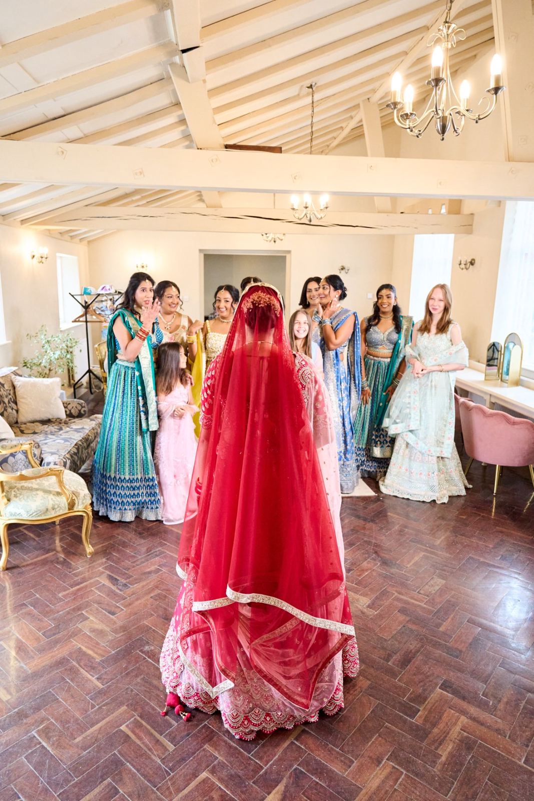 Gagan & Ashni wedding at Offley Place — Asian wedding photography by Heston Photo