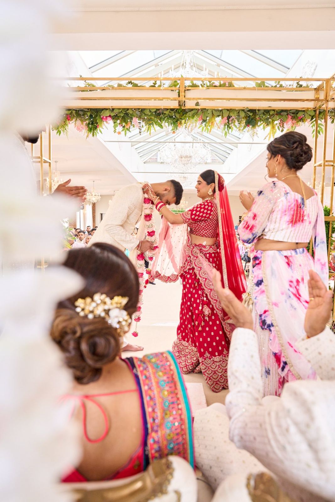 Gagan & Ashni wedding at Offley Place — Asian wedding photography by Heston Photo