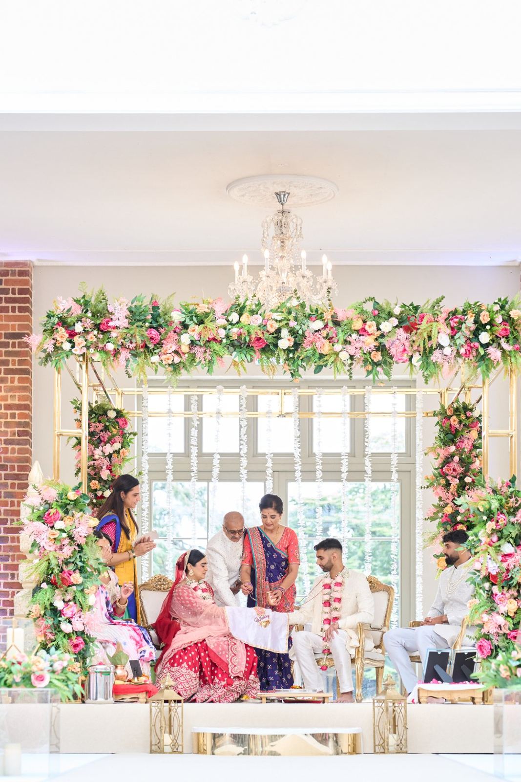 Gagan & Ashni wedding at Offley Place — Asian wedding photography by Heston Photo