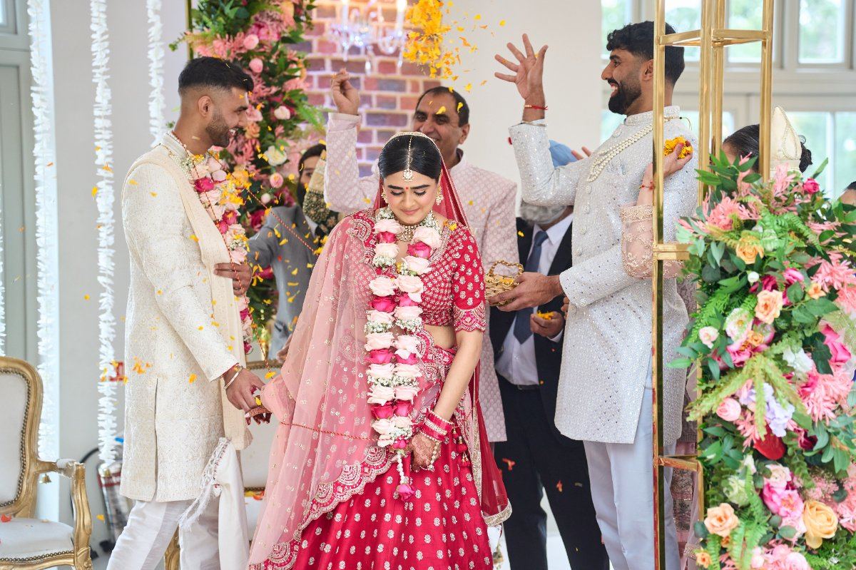 Gagan & Ashni wedding at Offley Place — Asian wedding photography by Heston Photo