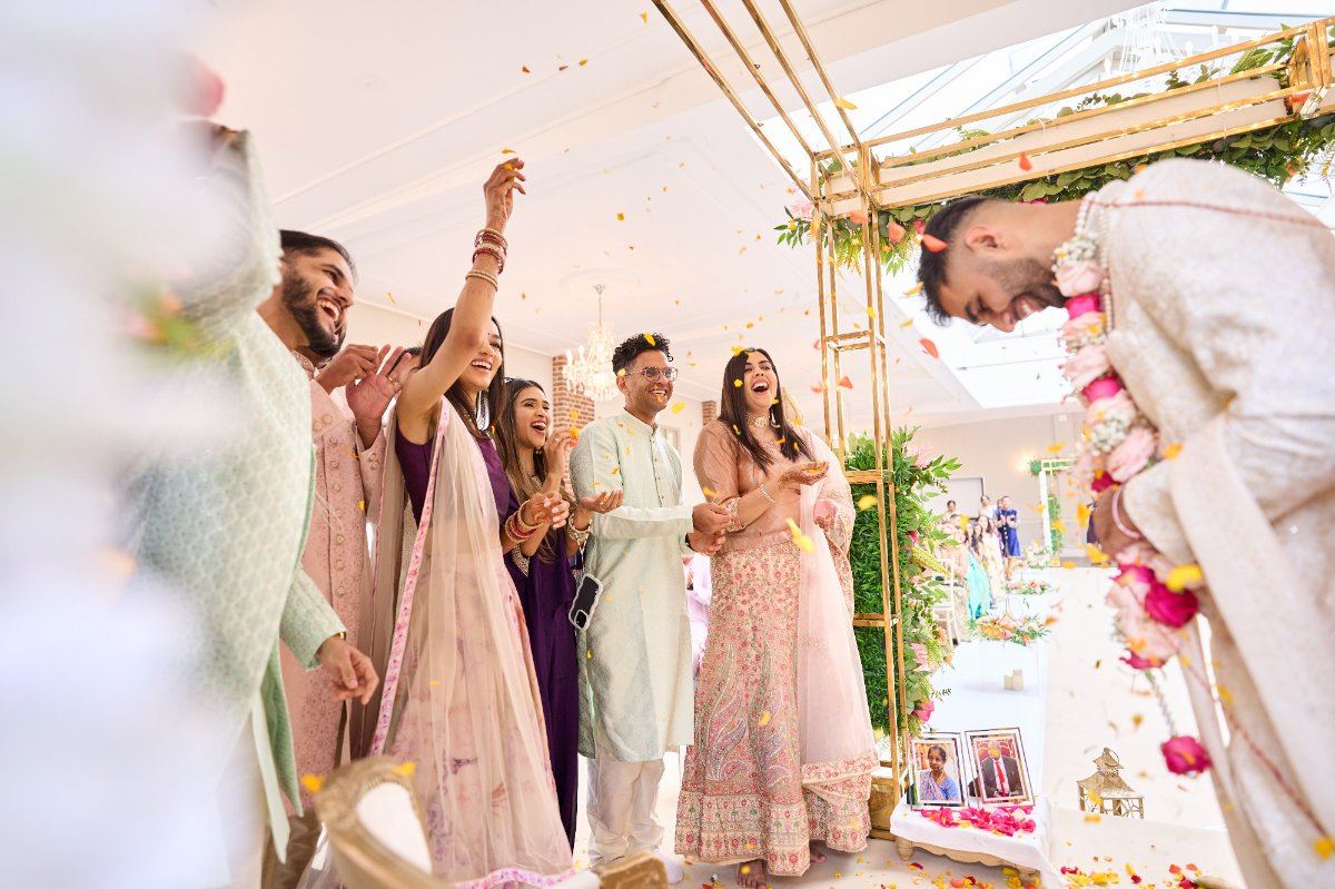 Gagan & Ashni wedding at Offley Place — Asian wedding photography by Heston Photo