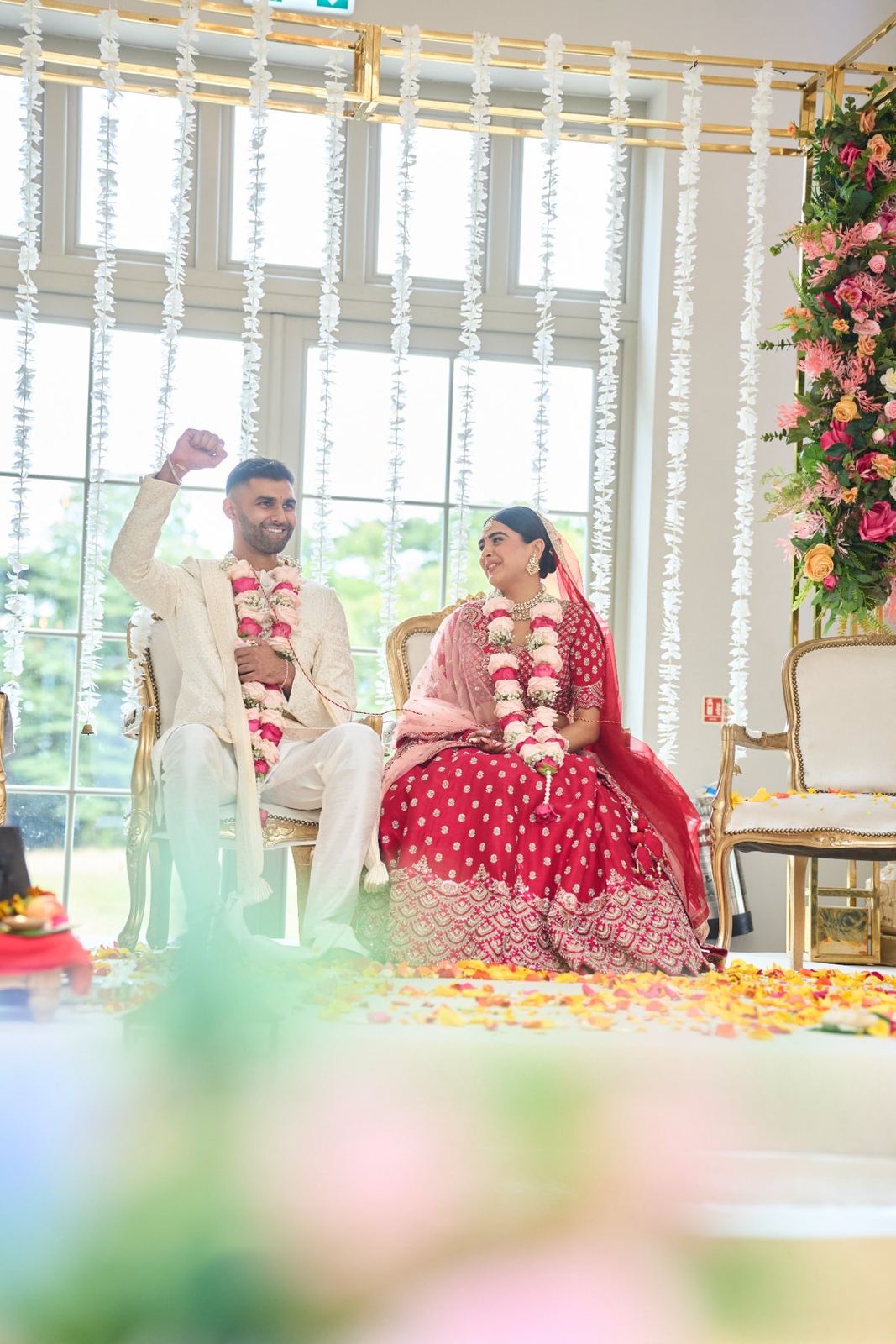 Gagan & Ashni wedding at Offley Place — Asian wedding photography by Heston Photo