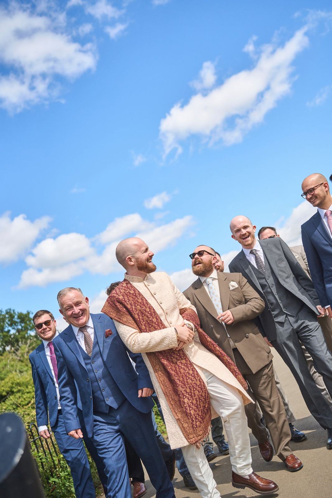 George & Sanjana wedding at The Great Barn — Asian wedding photography by Heston Photo