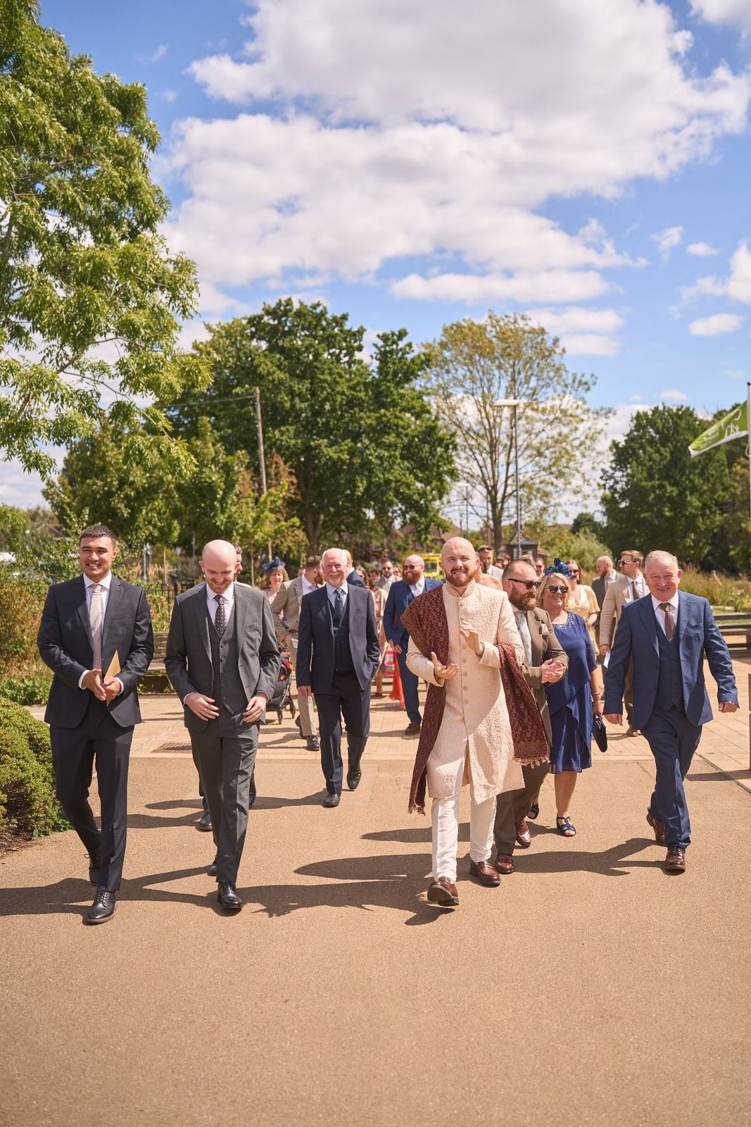 George & Sanjana wedding at The Great Barn — Asian wedding photography by Heston Photo