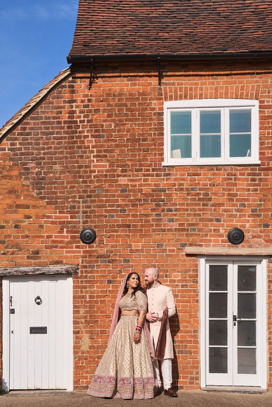 George & Sanjana wedding at The Great Barn — Asian wedding photography by Heston Photo
