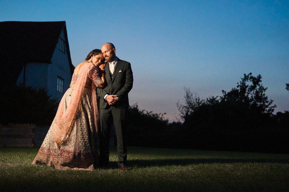 George & Sanjana wedding at The Great Barn — Asian wedding photography by Heston Photo