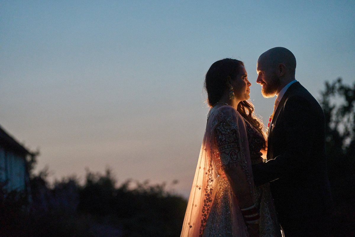 George & Sanjana wedding at The Great Barn — Asian wedding photography by Heston Photo
