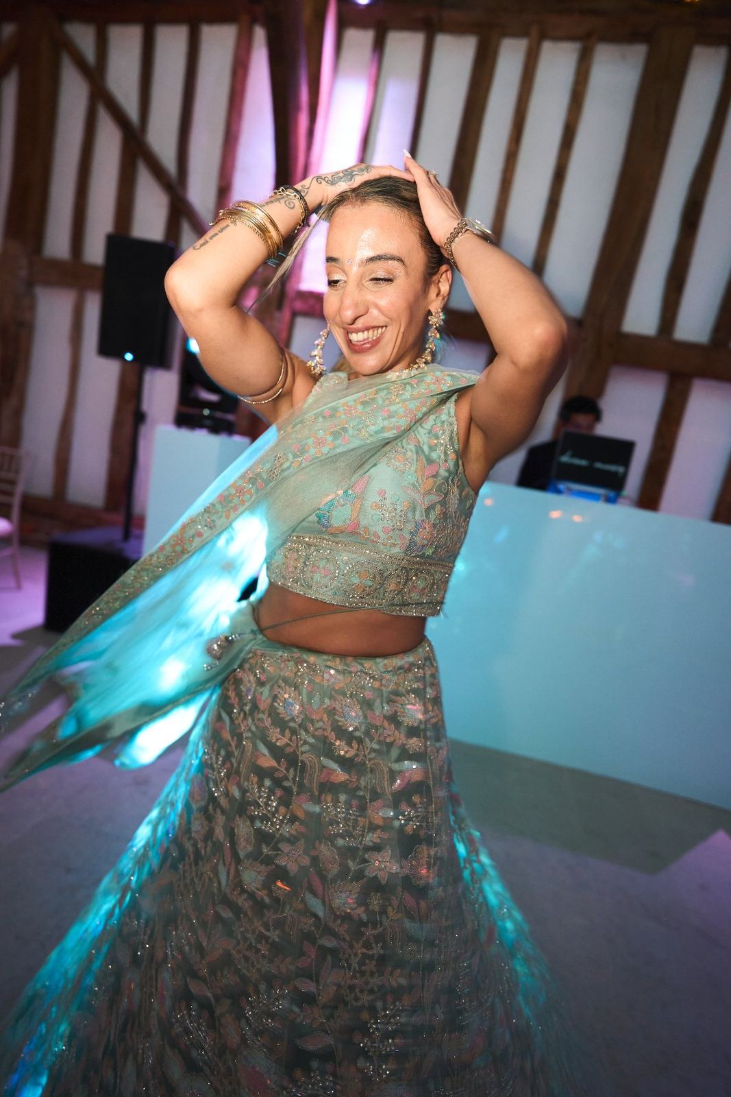 George & Sanjana wedding at The Great Barn — Asian wedding photography by Heston Photo