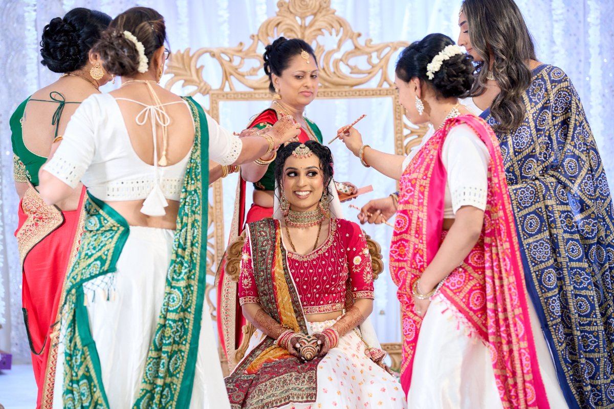 Harsh & Riana wedding at Willesden Temple — Asian wedding photography by Heston Photo