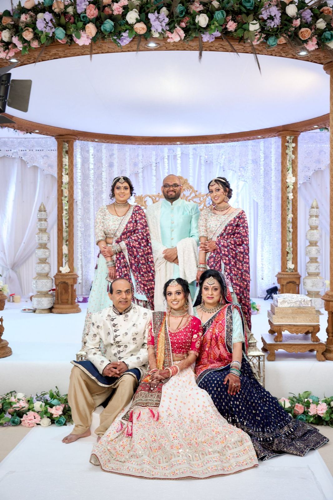 Harsh & Riana wedding at Willesden Temple — Asian wedding photography by Heston Photo