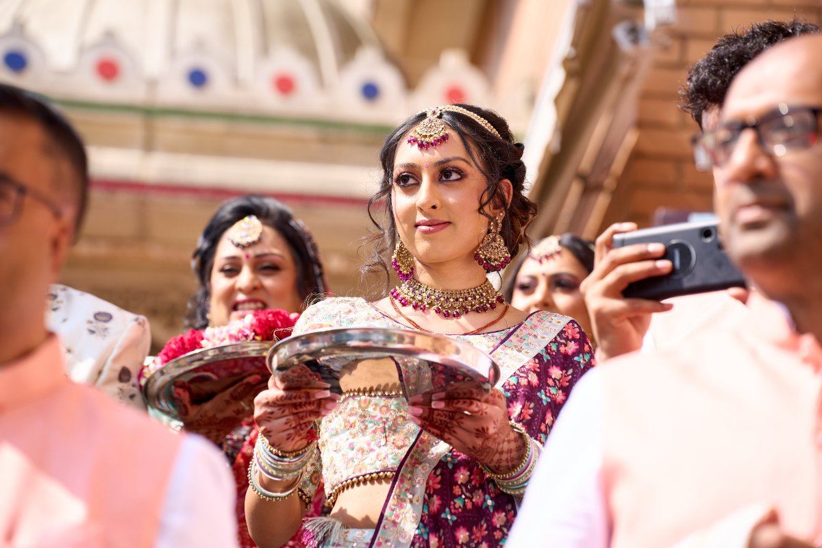 Harsh & Riana wedding at Willesden Temple — Asian wedding photography by Heston Photo