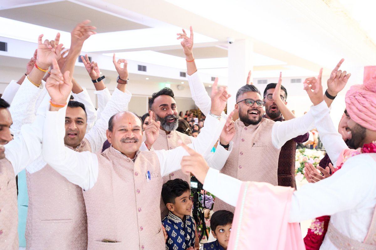 Harsh & Riana wedding at Willesden Temple — Asian wedding photography by Heston Photo