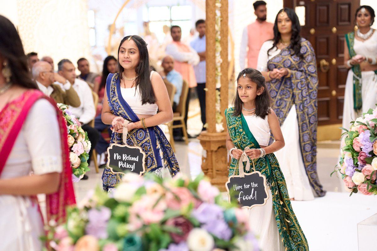 Harsh & Riana wedding at Willesden Temple — Asian wedding photography by Heston Photo
