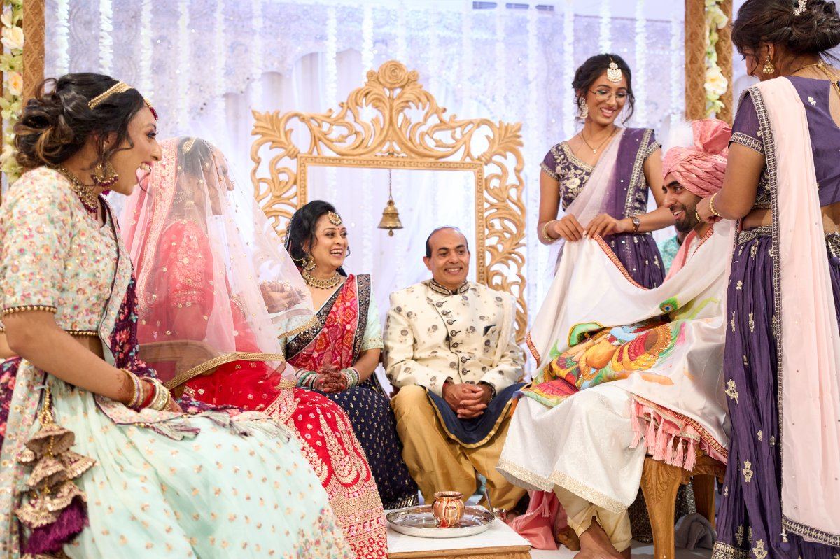 Harsh & Riana wedding at Willesden Temple — Asian wedding photography by Heston Photo