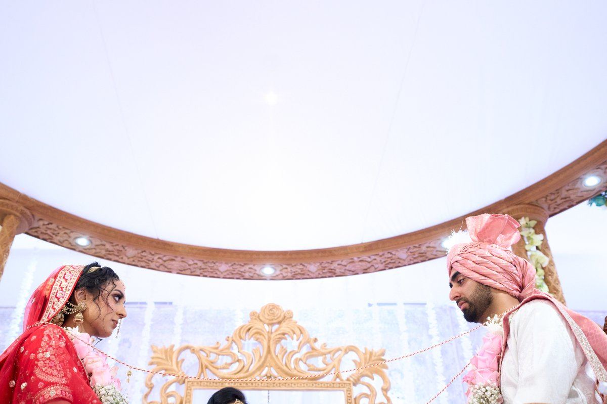 Harsh & Riana wedding at Willesden Temple — Asian wedding photography by Heston Photo