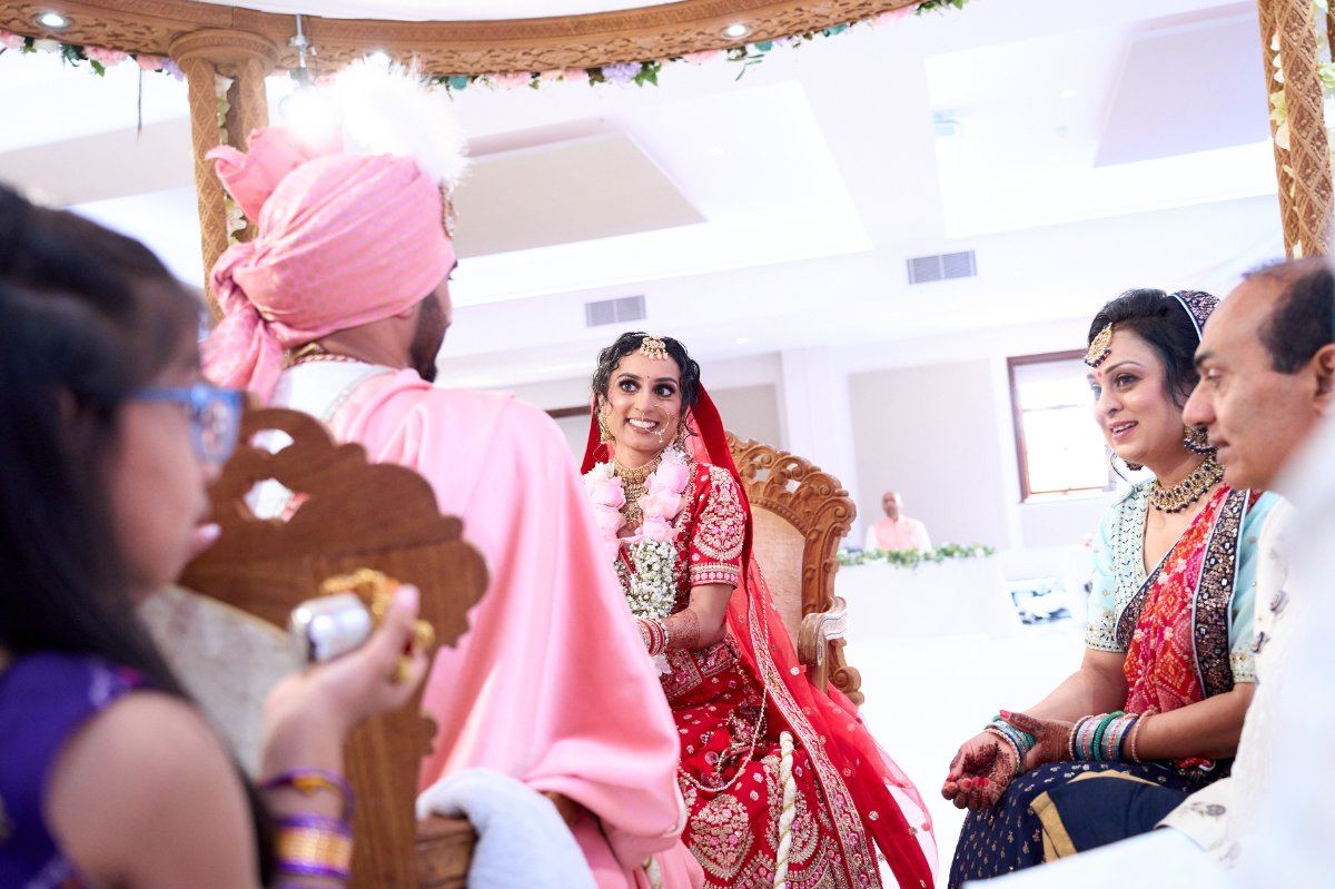 Harsh & Riana wedding at Willesden Temple — Asian wedding photography by Heston Photo
