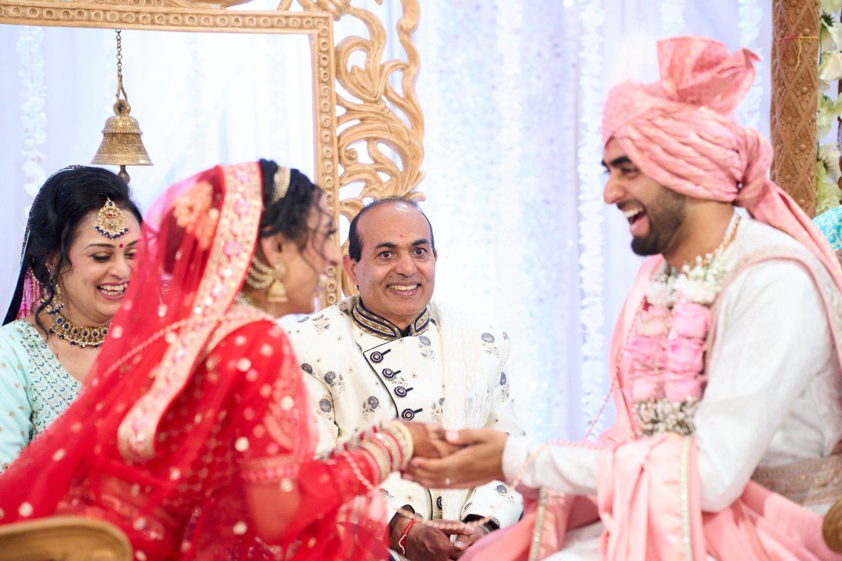 Harsh & Riana wedding at Willesden Temple — Asian wedding photography by Heston Photo