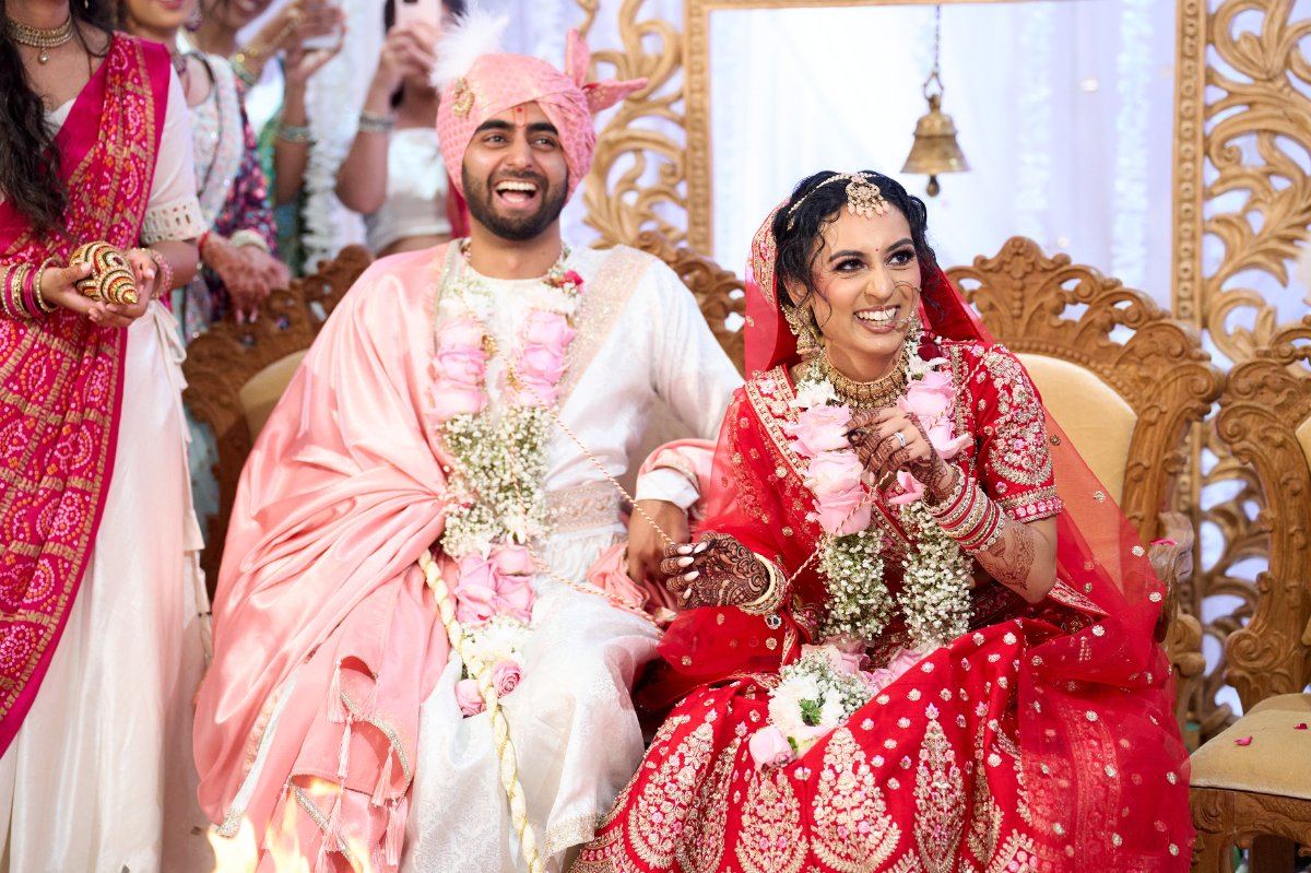 Harsh & Riana wedding at Willesden Temple — Asian wedding photography by Heston Photo