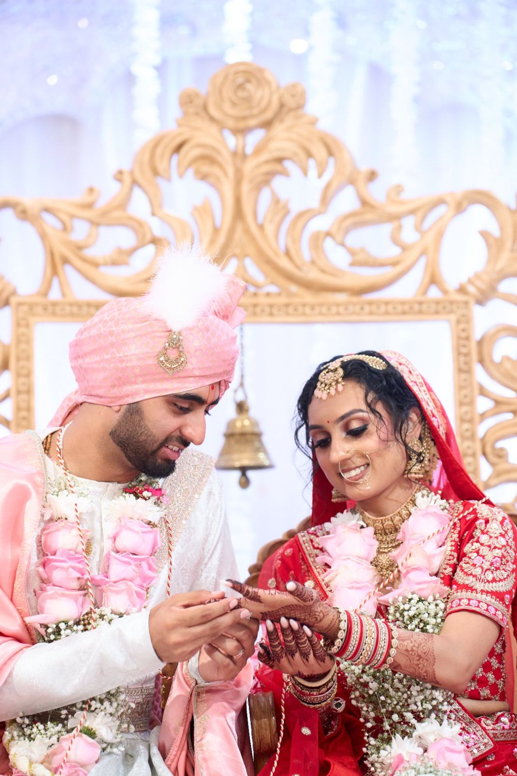 Harsh & Riana wedding at Willesden Temple — Asian wedding photography by Heston Photo
