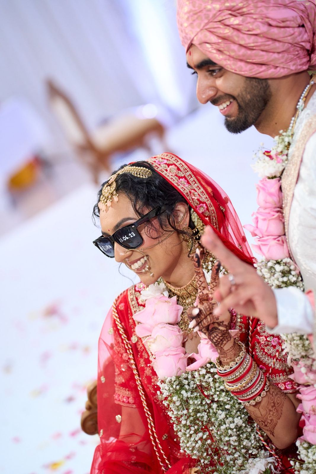 Harsh & Riana wedding at Willesden Temple — Asian wedding photography by Heston Photo