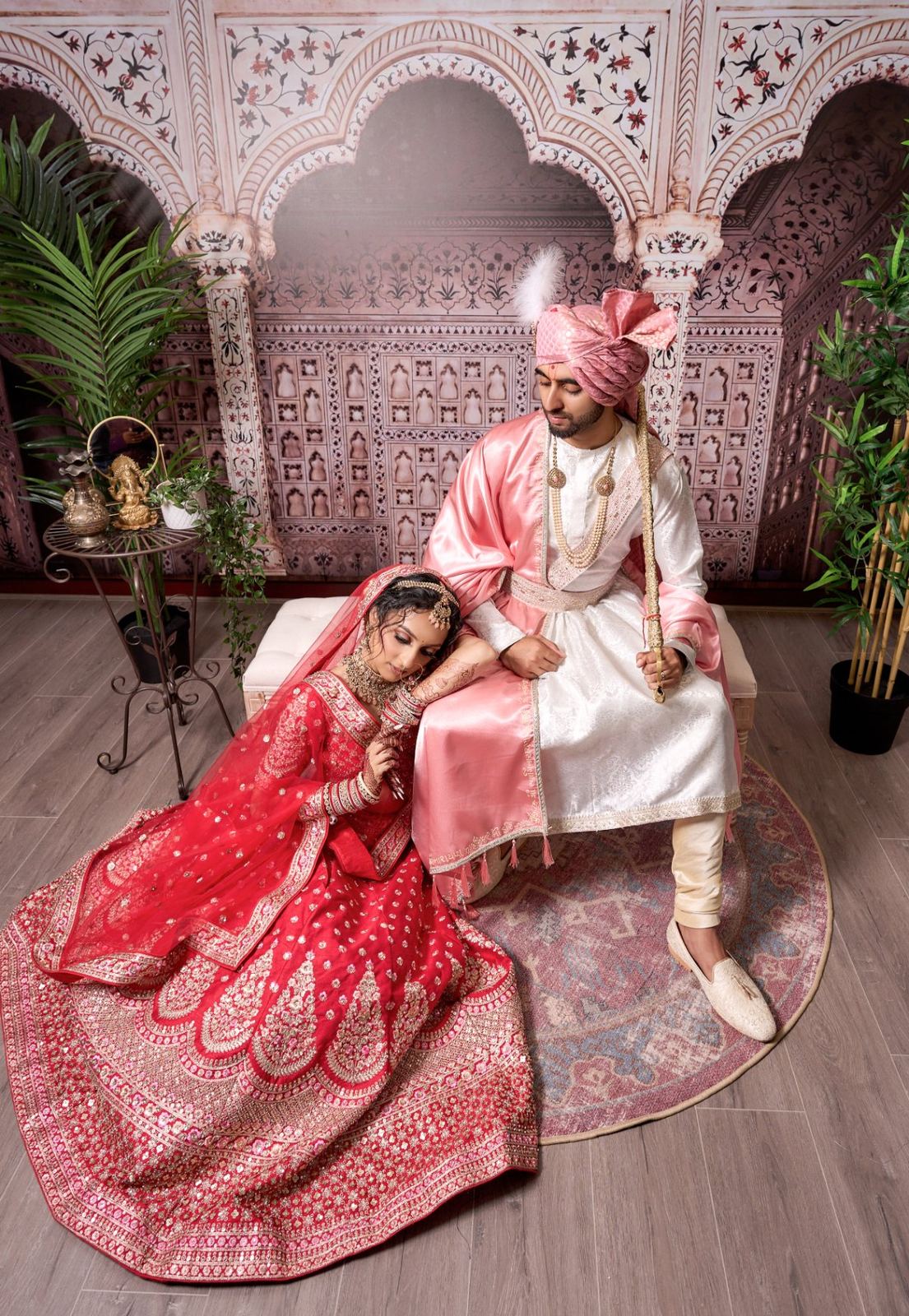 Harsh & Riana wedding at Willesden Temple — Asian wedding photography by Heston Photo