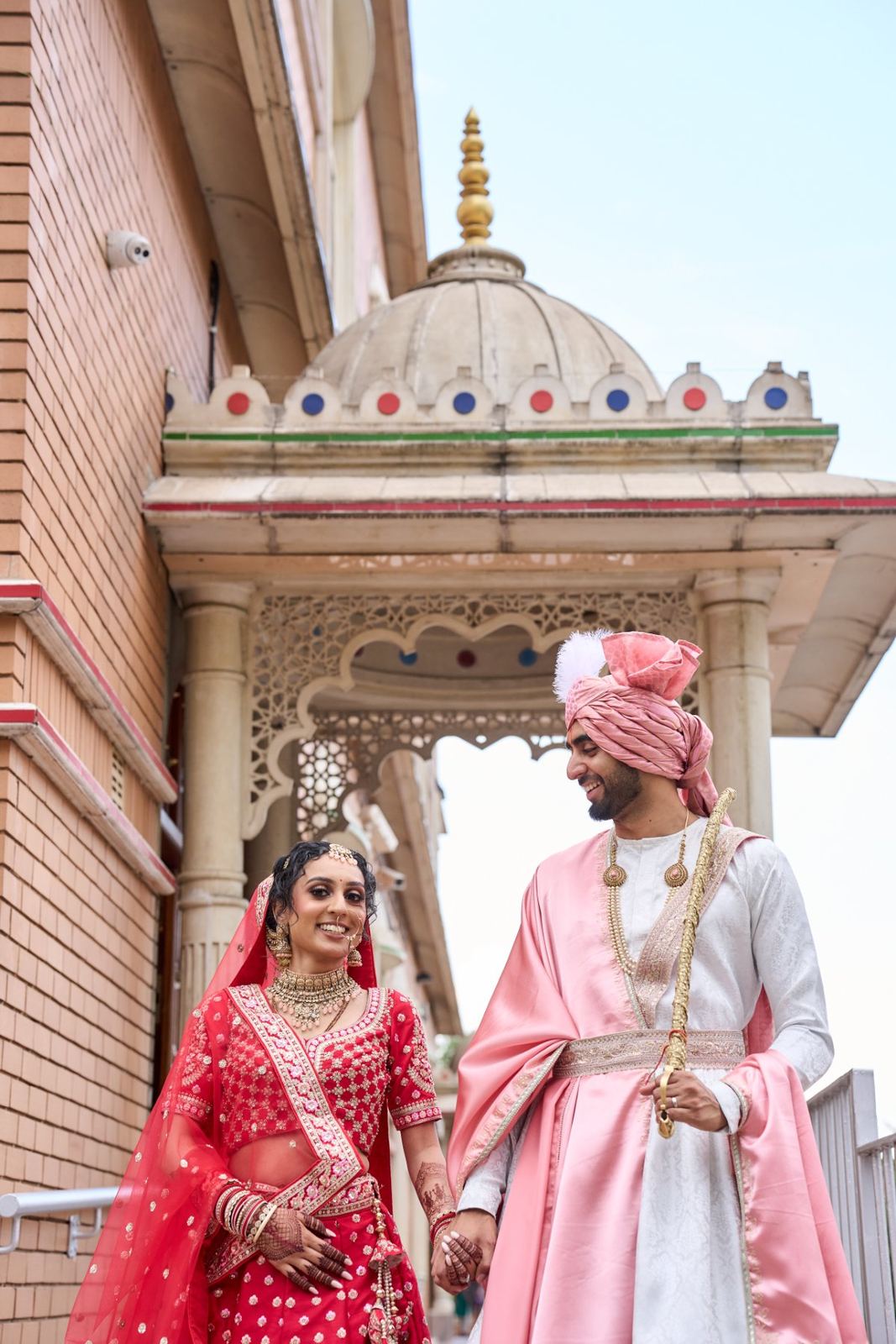 Harsh & Riana wedding at Willesden Temple — Asian wedding photography by Heston Photo