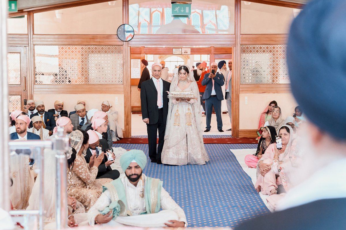Jag & Sara wedding at Havelock Gurdwara — Asian wedding photography by Heston Photo