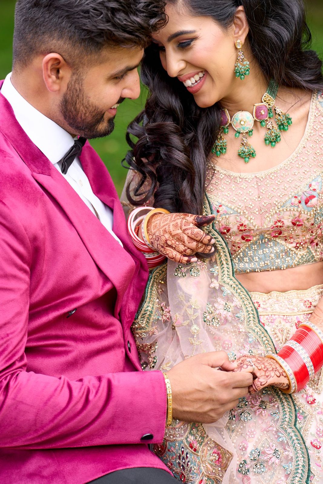 Karishma & Asheesh wedding at Oshwal Centre — Asian wedding photography by Heston Photo