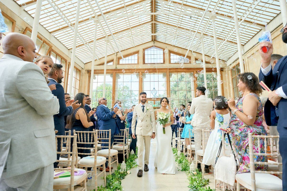 Krishna & Rishi wedding at Kew Gardens — Asian wedding photography by Heston Photo